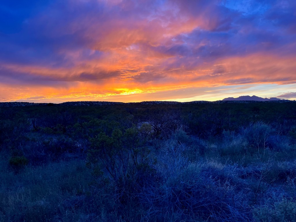 Sunset over Sevillata Wildlife Refuge | 22 April,&nbsp;2023