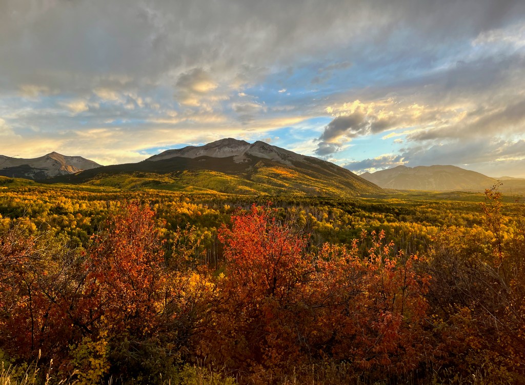 Autumn Sunset at Kebler Pass | 30 September,&nbsp;2023