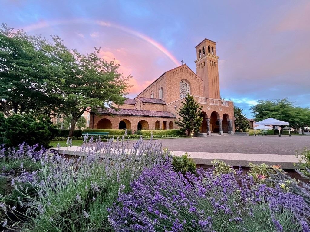 Rainbow at Mount Angel, Oregon | 9 July&nbsp;2025